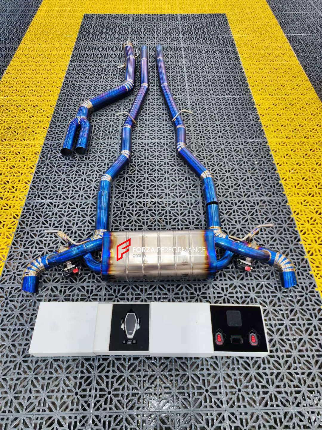 VALVED EXHAUST CATBACK MUFFLER for BMW 8 SERIES 840i G14 G15 G16 3.0 2018+