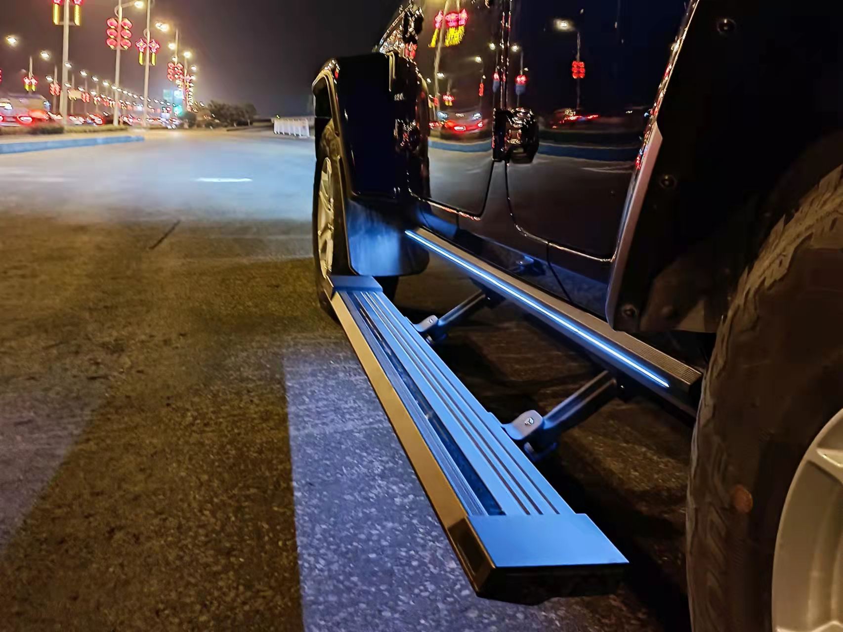 Side Step Running Boards Nerf Bars with LED for Jeep Wrangler JL 2018+ (5 doors)