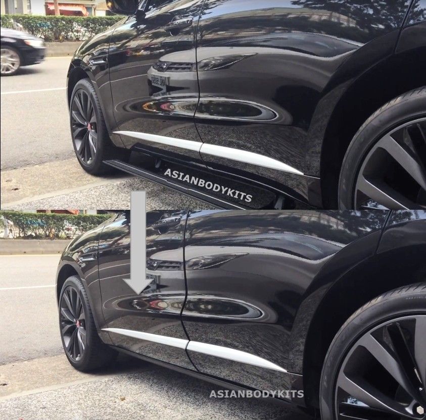 for Jaguar F-Pace 2018+ SIDE STEP ELECTRIC Deployable running boards power step