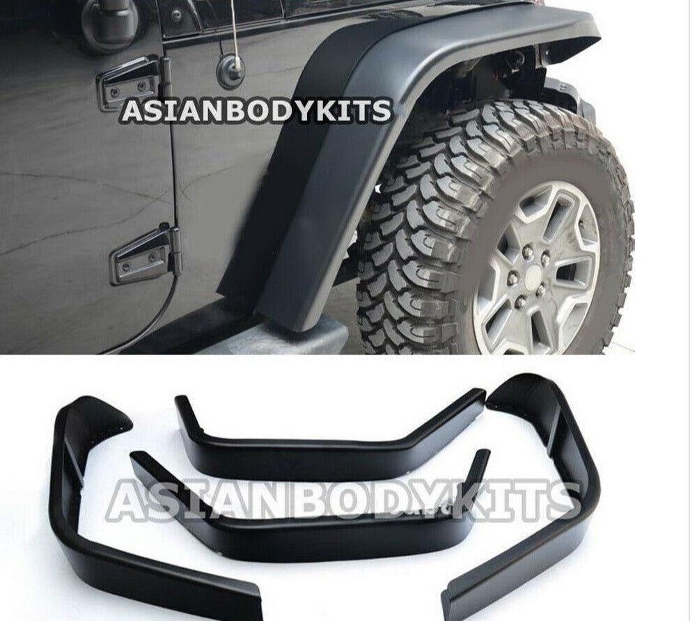 FENDER FLARES for Jeep Wrangler JK (2007-2017) (2/4 doors) Var 2