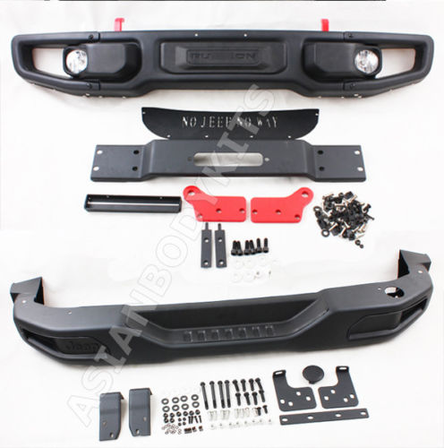 Buy Now FRONT & REAR BUMPERS for Jeep Wrangler JK (2007-2017) and upgrade car parts from SIR Tuning at the Best Price. Headlights, Tail lights, Bodykits, Navigations, body kit and more - Fast & Free Shipping within Europe, US & Worldwide.