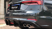KARBEL CARBON DRY CARBON FIBER REAR DIFFUSER FOR AUDI S5 & A5 S LINE 2017-2019 B9