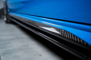 KARBEL CARBON DRY CARBON SIDE SKIRTS for AUDI S4 A4 S LINE B9 B9.5 2017+