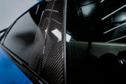 KARBEL CARBON DRY CARBON WINDOW PILLAR PANEL TRIM SET for AUDI S4 A4 S LINE B9.5 2020+