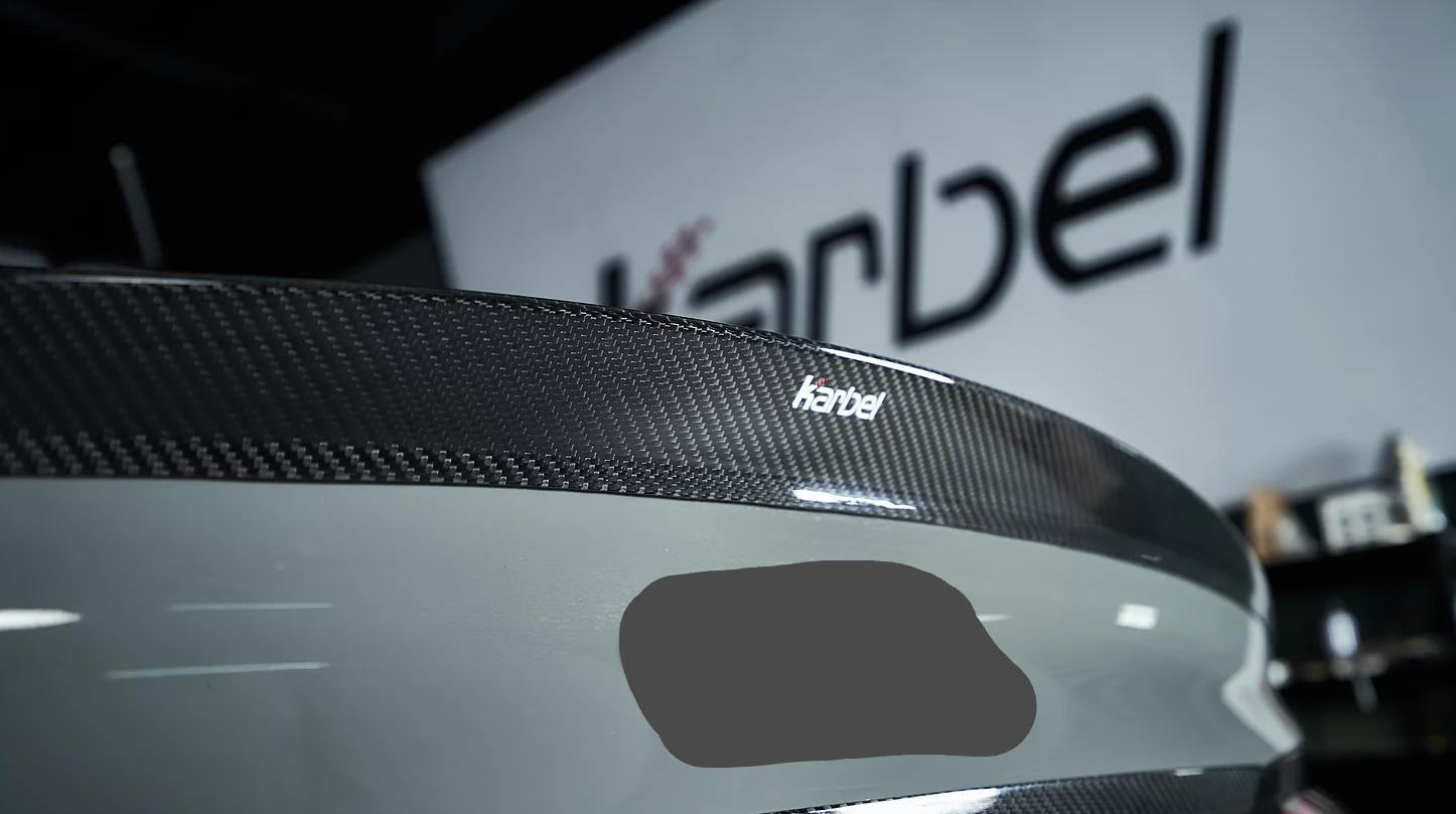 KARBEL DRY CARBON FIBER REAR SPOILER VER.1 FOR AUDI RS5 & S5 A5 S-LINE & A5 B9 B9.5 2017+