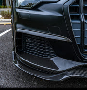 KARBEL CARBON CARBON FIBER UPPER VALENCES FOR AUDI A6 ALLROAD C8 2020+