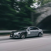 KARBEL CARBON DRY CARBON FIBER FRONT LIP FOR AUDI S4 & A4 S LINE 2019 B9