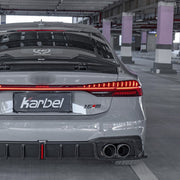 KARBEL CARBON CARBON FIBER REAR DIFFUSER VER.2 FOR AUDI S7 & A7 S LINE  2019+ C8
