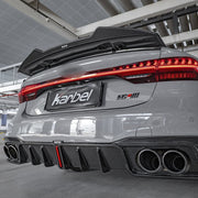 KARBEL CARBON CARBON FIBER REAR DIFFUSER VER.2 FOR AUDI S7 & A7 S LINE  2019+ C8