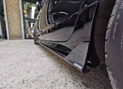 KARBEL CARBON CARBON SIDE SKIRTS for AUDI S6 & A6 S-LINE & A6 AVANT & A6 2016 - 2018 C7.5 FACELIFT
