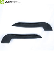 KARBEL CARBON DRY CARBON FIBER FRONT BUMPER CANARDS FOR AUDI S4 & A4 S LINE 2019 B9