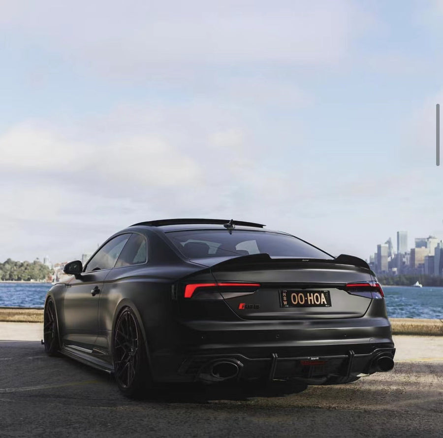 Buy Now KARBEL DRY CARBON FIBER REAR DIFFUSER FOR AUDI RS5 B9 2017 - 2019 and upgrade car parts from SIR Tuning at the Best Price. Headlights, Tail lights, Bodykits, Navigations, Rear Diffuser and more - Fast & Free Shipping within Europe, US & Worldwide.