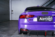 KARBEL CARBON DRY CARBON FIBER REAR DIFFUSER FOR AUDI RS5 B9.5 2020-ON