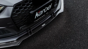 KARBEL CARBON DRY CARBON FIBER FRONT LIP VER.1 FOR AUDI S5 & A5 S LINE 2017-2019 B9