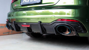 KARBEL DRY CARBON FIBER REAR DIFFUSER FOR AUDI RS5 B9 2017 - 2019