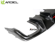 KARBEL CARBON DRY CARBON FIBER REAR DIFFUSER FOR AUDI  A4 2017 - 2018 B9