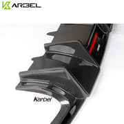KARBEL CARBON DRY CARBON FIBER REAR DIFFUSER FOR AUDI  A4 2017 - 2018 B9