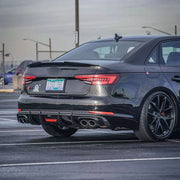 KARBEL CARBON DRY CARBON FIBER REAR DIFFUSER FOR AUDI S4 & A4 S LINE 2017 - 2019 B9