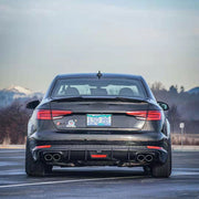 KARBEL CARBON DRY CARBON FIBER REAR DIFFUSER FOR AUDI S4 & A4 S LINE 2017 - 2019 B9