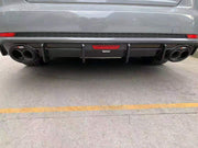 KARBEL CARBON DRY CARBON FIBER REAR DIFFUSER FOR AUDI S4 & A4 S LINE 2017 - 2019 B9