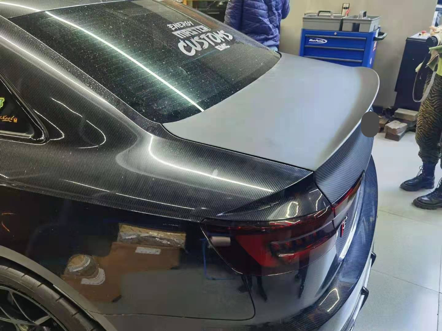 KARBEL CARBON DRY CARBON FIBER REAR TRUNK LID FOR AUDI S4 & A4 2017-ON B9 B9.5