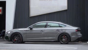 KARBEL CARBON DRY CARBON FIBER SIDE SKIRTS FOR AUDI S5 & A5 & A5 S LINE 2020-ON B9.5 4 DOOR SEDAN & 2 DOOR COUPE
