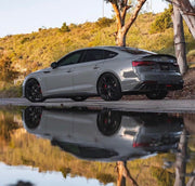 KARBEL CARBON DRY CARBON FIBER REAR DIFFUSER VER.1 WITH BRAKE LIGHT FOR AUDI S5 & A5 S LINE 2020-ON B9.5