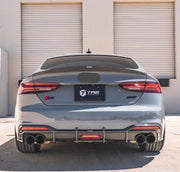 KARBEL CARBON DRY CARBON FIBER REAR DIFFUSER VER.1 WITH BRAKE LIGHT FOR AUDI S5 & A5 S LINE 2020-ON B9.5