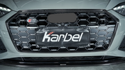 KARBEL CARBON DRY CARBON FIBER FRONT LIP VER.1 FOR AUDI S5 & A5 S LINE 2020-ON B9.5