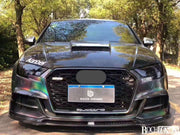 KARBEL DRY CARBON FIBER DOUBLE-SIDED HOOD BONNET VER.1 FOR AUDI A3 & A3 S LINE & S3 & RS3 2014-2020