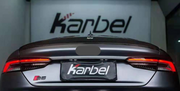 KARBEL DRY CARBON FIBER REAR SPOILER VER.1 FOR AUDI AUDI RS5 & S5 A5 S-LINE & A5 B9 B9.5 2017-ON 4 DOOR SEDAN