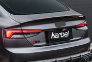 KARBEL DRY CARBON FIBER REAR SPOILER VER.1 FOR AUDI AUDI RS5 & S5 A5 S-LINE & A5 B9 B9.5 2017-ON 4 DOOR SEDAN