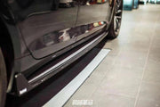 KARBEL CARBON FIBER SIDE SKIRTS FOR AUDI AUDI RS5 & S5 & A5 B9 2017 - 2019 SEDAN & COUPE