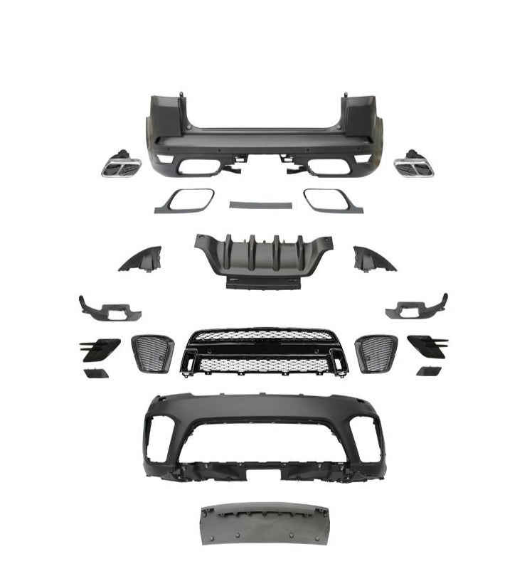 Buy Now BODY KIT FOR LAND ROVER RANGE ROVER SPORT SVR MODEL 2018+ L494 and upgrade car parts from SIR Tuning at the Best Price. Headlights, Tail lights, Bodykits, Navigations, body kit and more - Fast & Free Shipping within Europe, US & Worldwide.