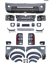 CONVERSION BODY KIT for LAND ROVER DISCOVERY MODEL 3 2004 - 2009 UPGRADE to MODEL 4 2009 - 2016 FACELIFT