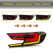 Vland Carlamp LED Tail Lights For Honda Accord 10th Gen 2018-2021