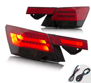 Vland Carlamp 4PCS LED Tail Lights For Honda Accord Inspire 8th Gen Sedan 2008-2012(Not For Coupe)