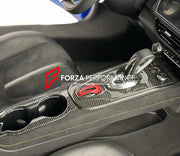 CARBON CENTER CONSOLE FRAME COVER AND CUPHOLDER for LOTUS EMIRA
