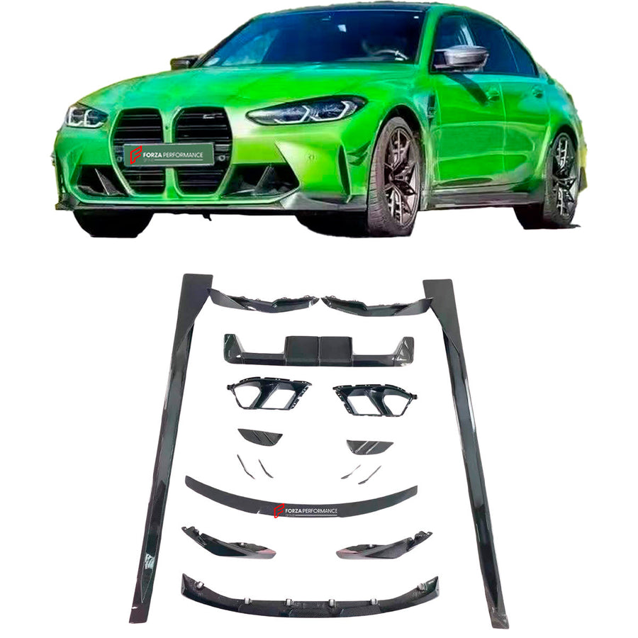 Buy Now CARBON BODY KIT for BMW M3 G80 | M4 G82 2020+ | MP STYLE and upgrade car parts from SIR Tuning at the Best Price. Headlights, Tail lights, Bodykits, Navigations, body kit and more - Fast & Free Shipping within Europe, US & Worldwide.