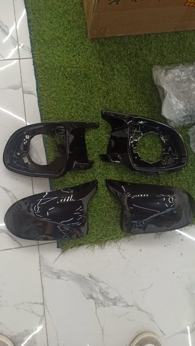 MIRROR COVERS FOR BWM X5 G05 X6 G06 X7 G07 2018+ Gloss Black | M STYLE