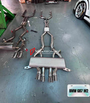 EXHAUST SYSTEM AND REAR DIFFUSER for BMW M2 G87 2023+