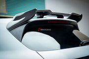 DRY CARBON ROOF SPOILER for PORSCHE CAYENNE E3 9Y 2018 - 2023