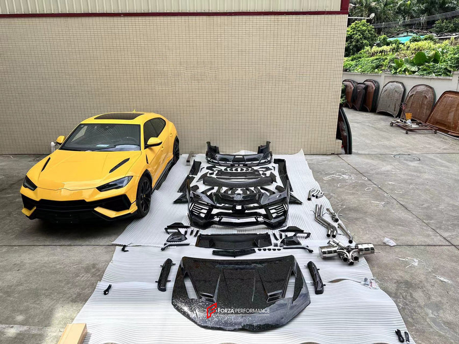 Buy Now CARBON BODY KIT for LAMBORGHINI URUS S PERFORMANTE 2023+ and upgrade car parts from SIR Tuning at the Best Price. Headlights, Tail lights, Bodykits, Navigations, Carbon body kit and more - Fast & Free Shipping within Europe, US & Worldwide.