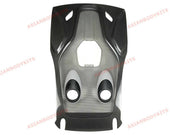 DRY CARBON FIBER ENGINE COVER WITH EXHAUST 600LT STYLE for MCLAREN 540C 570GT 570S SPORTS SERIES P13 2015 - 2020