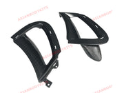 DRY CARBON FIBER FRONT BUMPER SIDE VENTS for MCLAREN 720S 2017 - 2023