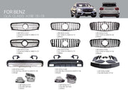 BODY KIT for Mercedes-Benz GLA Class X156 2015-2019 Diamond Grille, GLA45 Rear Diffuser
