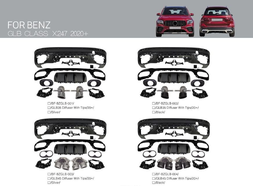 BODY KIT for Mercedes-Benz GLB Class X247 2020+