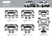 AMG63 BODY KIT Convertion for Mercedes-Benz GLE Coupe C167 2020
