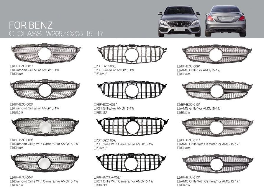 Buy Now PARTS for MERCEDES BENZ C CLASS W205 2015 - 2021 C63 AMG Style and upgrade car parts from SIR Tuning at the Best Price. Headlights, Tail lights, Bodykits, Navigations, body kit and more - Fast & Free Shipping within Europe, US & Worldwide.