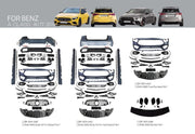 CONVERSION BODY KIT for MERCEDES BENZ A200 A232 ALL MODELS W177 into A45 AMG W177 2019 - 2025